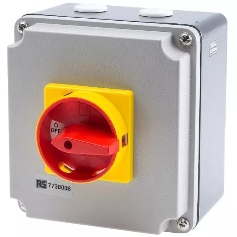 RS PRO Safety Disconnect Switch 690 AC V Rated Voltage, 773-8008