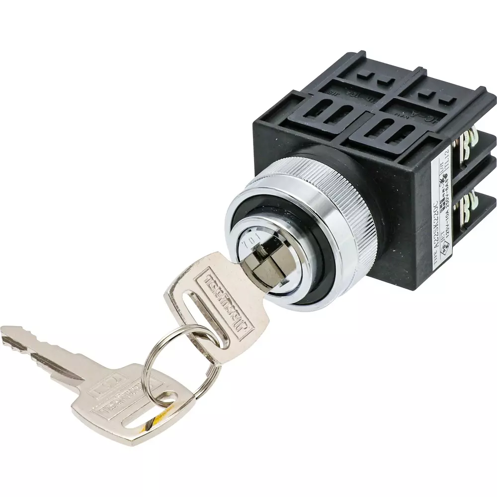 MARUYASU DENGYO Key Switch 100 mohm or more (500 V) Insulation Resistance, A22SK220C:701