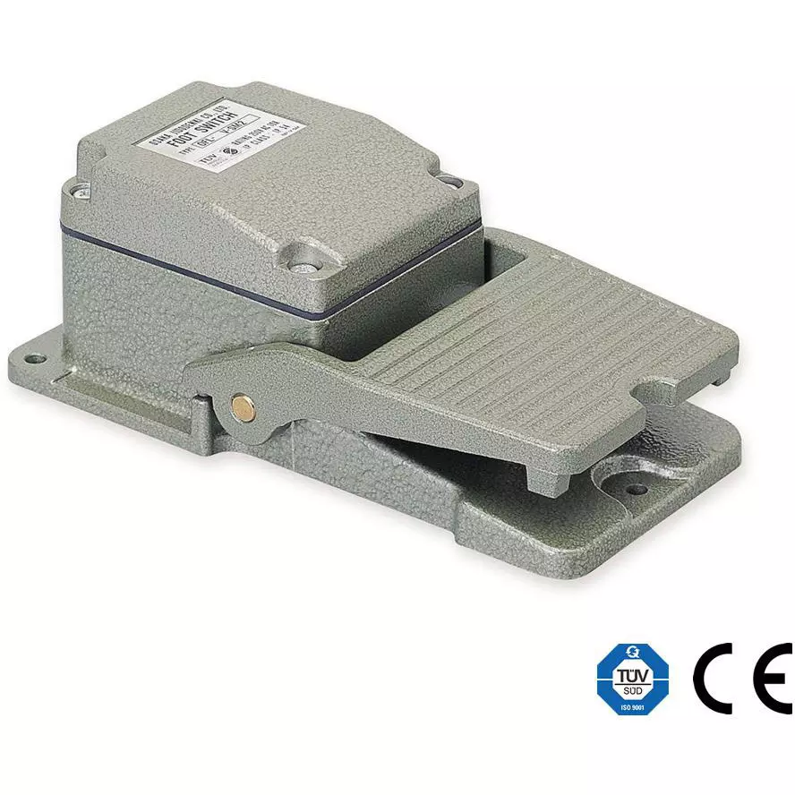 OJIDEN Foot Switch 31 N (3.1 Kgf) Operating Force Momentary, OFL-V-SM2