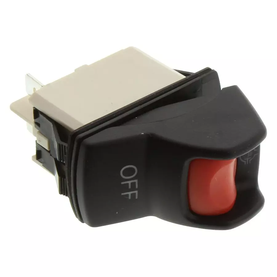 APEM ROCKER SWITCH, SPST, 10A, 24VDC, PANEL, KL313AKDA226N4902