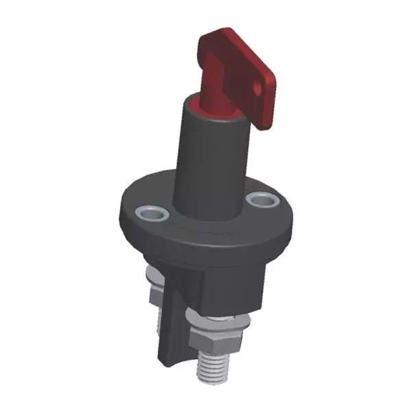 CARLING TECHNOLOGIES Battery Disconnect Switch Stud Termination 250 Amp SPST, BD1-1B2