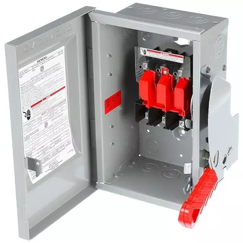 Siemens Enclosed Disconnect Switch 30 Amp 3PST, HNF361