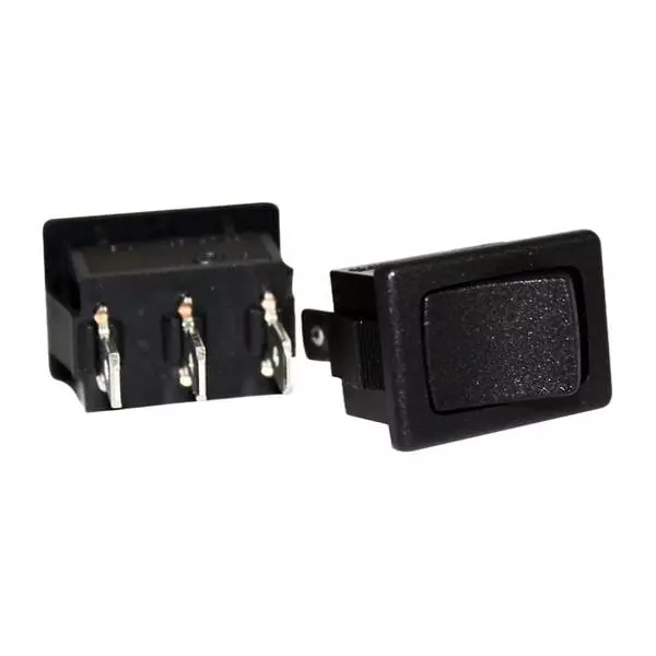 VCC Rocker Switch Non-Illuminated Quick Connect Termination, VRS-4-Q3PSI-19KNN-0