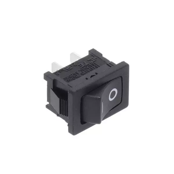 TE CONNECTIVITY Rocker Switch Non-Illuminated Quick Connect Termination 16 Amp Rocker Actuator, PRASA1-16F-BB0CW