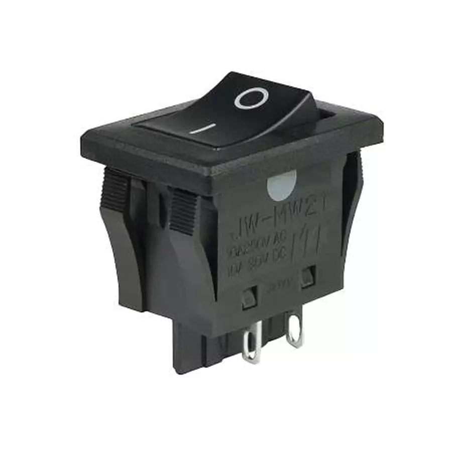 NKK SWITCHES High Inrush Switch Non-Illuminated Quick Connect Termination 10 Amp Concave Actuator 30 V DC, JWMW21RA2A/U