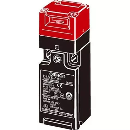 Omron Safety Door Switch Over 100 mohm, D4NS-4CD