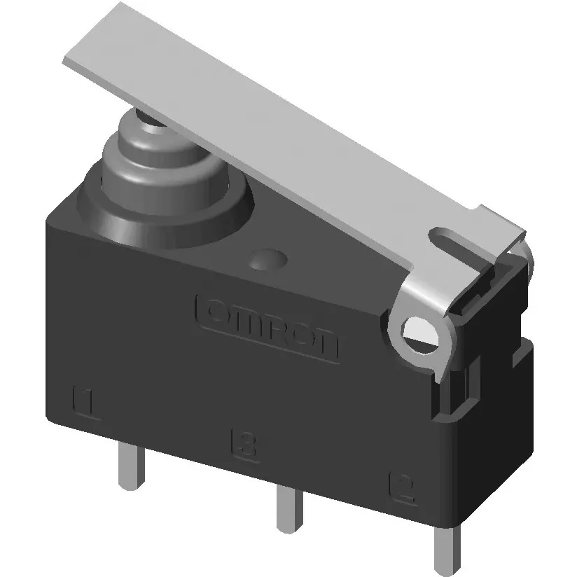 Omron Sealed Ultra-Small Basic Switch 100 mohm or more (with DC500 V insulation resistance meter), D2HW-BL213M