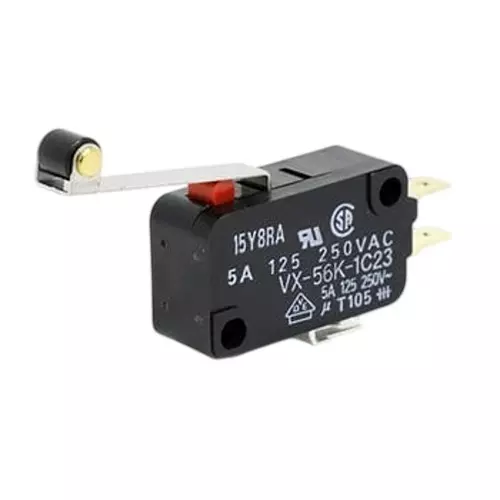 Omron Compact Basic Switch AC 250 V Rated Voltage, VX-56K-1C23