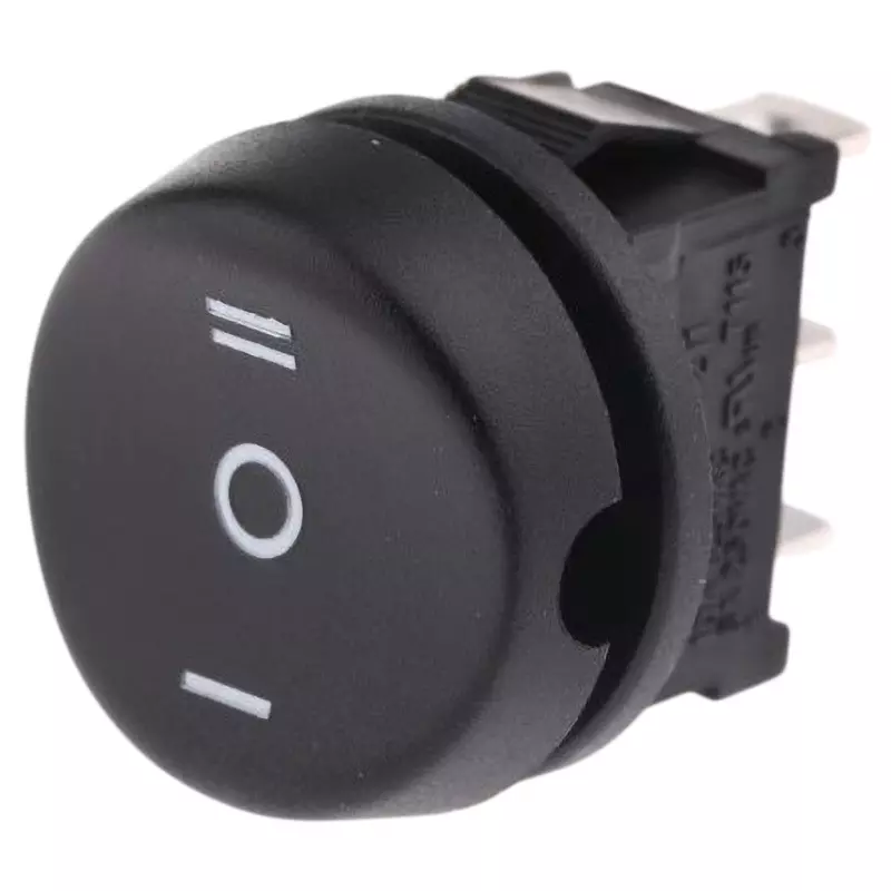 RS PRO Rocker Switch AC 125, AC 250 V Rated Voltage Round Type Actuator, 419-776
