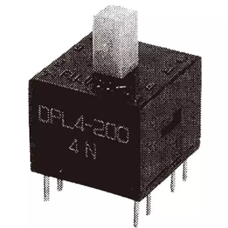 Nidek Illuminated Switch 100 mΩ or less (AC200μV 1.5 mA) ohm Contact Resistance, DP4-200B-Z