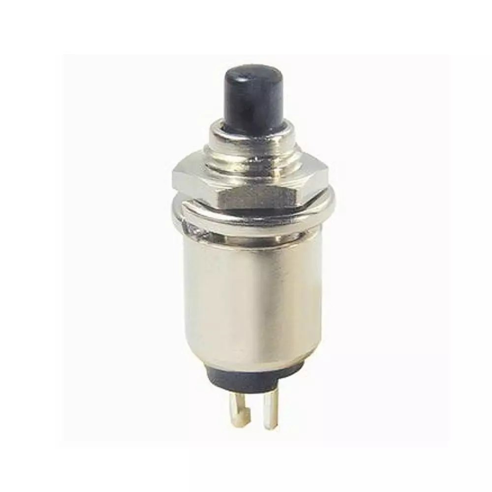 MIYAMA ELECTRIC Black Switch Single pole single throw Solder terminal, MS402-K