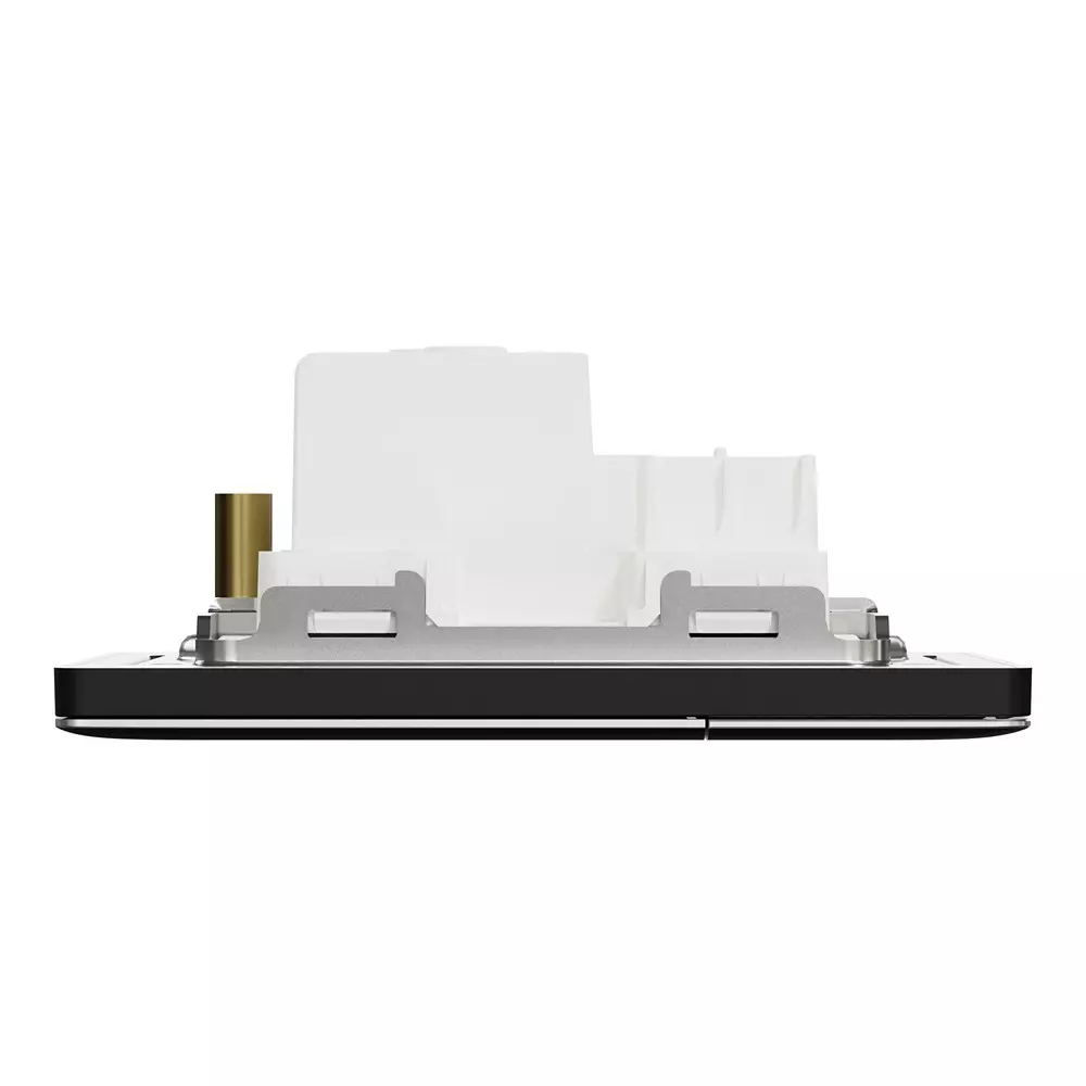 schneider-electric-unica-x-series-bell-press-switch-with-dnd-and-pcu-indicator-jet-black-color-10-a-current-and-ip20-rating-nux31bpdm_jb