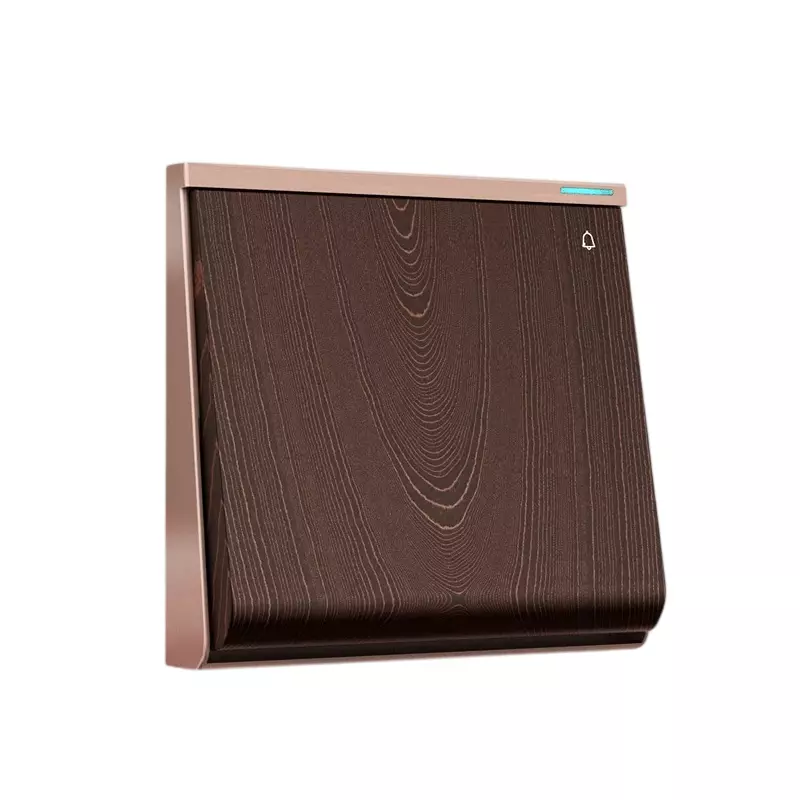 Anchor Obel Bell Push Switch Antique Oak With Indicator Oyster 6 A Current Rating 2 Module for Industrial and Home Use, 8423