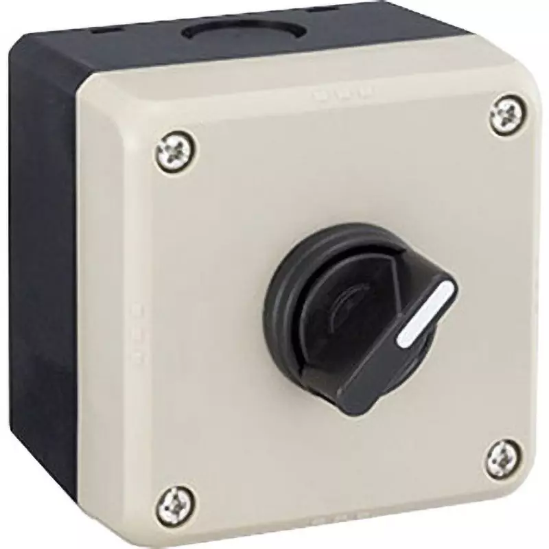 IDEC Fb Type Resin Control Box With Semi Emo Display 1A1B ContACt Configuration, Fb1W-Hw1S-2T11-Z1