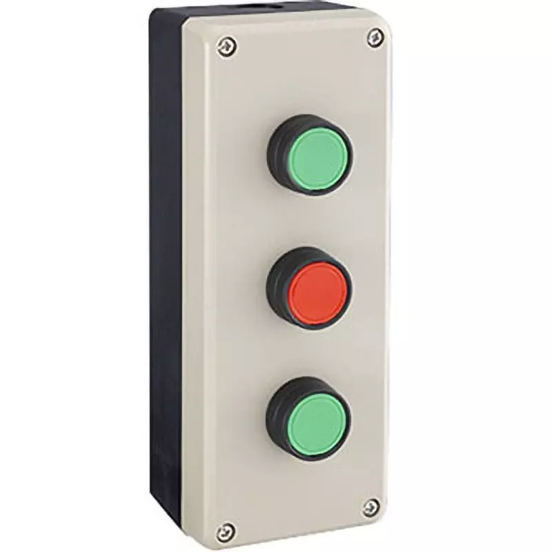 IDEC Fb Type Resin Control Box 3-Point Type for HW / TW / XW Series Control Unit, FB3W-311Z-A03041
