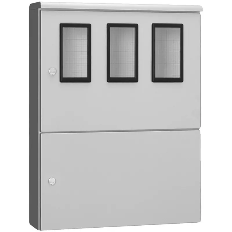 Kawamura Outdoor Retractable Instrument Panel Cabinet Stainless steel 930x700x200 mm Dimension, SCMO301K