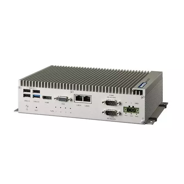 Advantech Industrial Box PC DIN Rail Mount DDR3L Intel Celeron J1900, ESRP-CMS-UNO2473