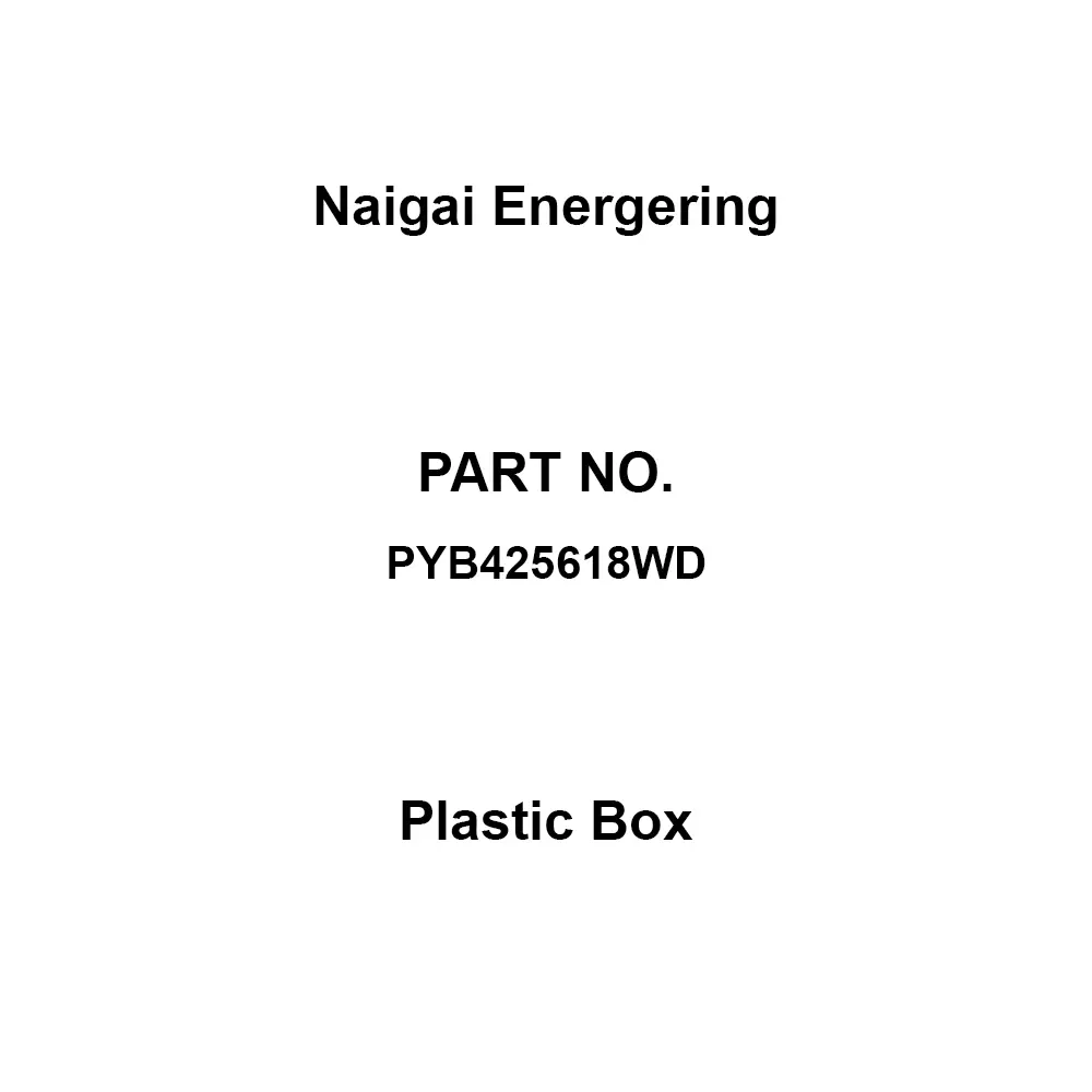 Naigai Energering Plastic Box One-Sided 319x459 mm Circuit Board Dimension, PYB425618WD