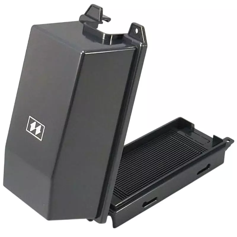 Naigai Energering Plastic Box Pp Resin Gray, PTB221011XD