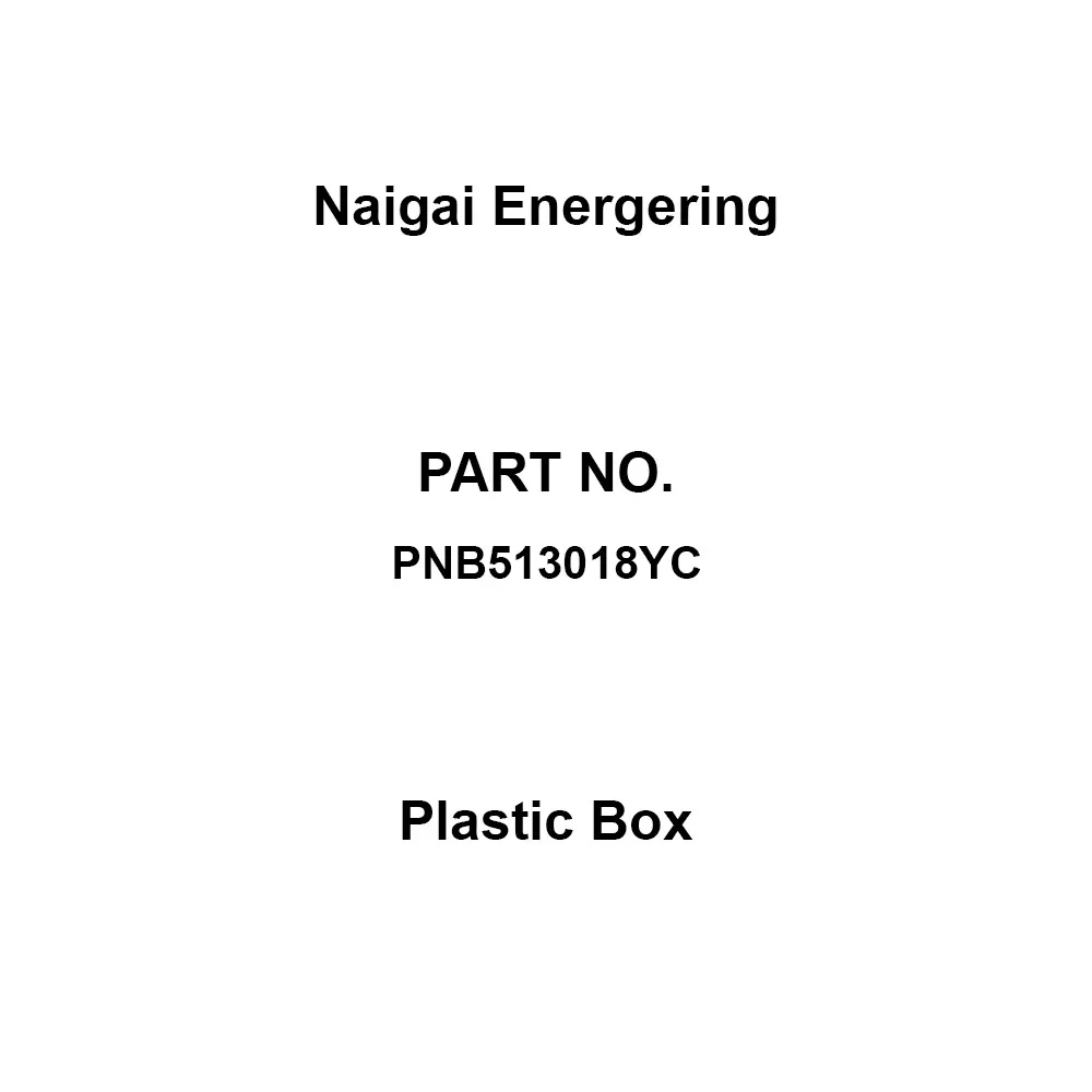 Naigai Energering Plastic Box One-Sided 379x218 mm Circuit Board Dimension, PNB513018YC