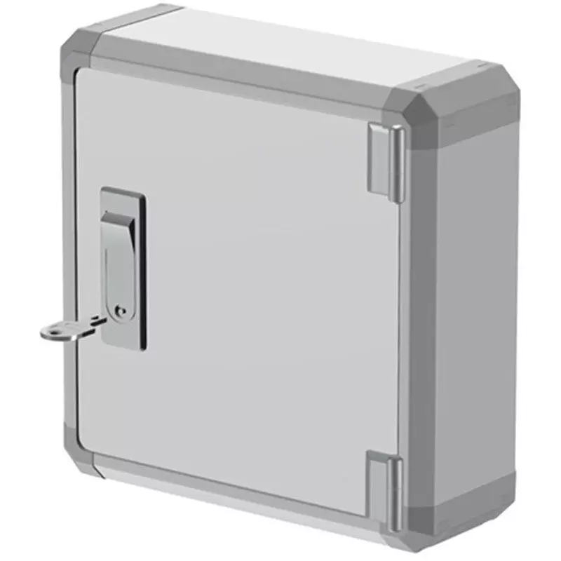 Buy TAKACHI FCW Series Openable Control Box 200x200x75.4 mm Silver Gray ...