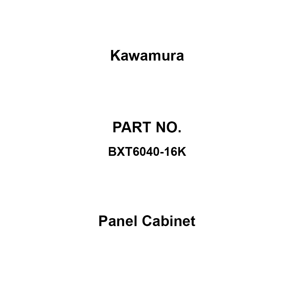 Kawamura Panel Cabinet One Door 520x320 mm Circuit Board Dimension, BXT6040-16K