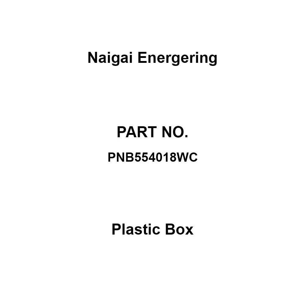 Naigai Energering Plastic Box One-Sided 460x320 mm Circuit Board Dimension, PNB554018WC