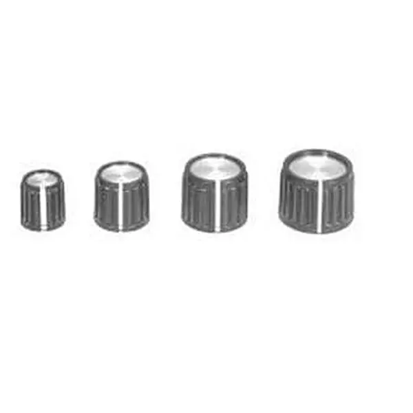 APEM Cylindrical Knob 3.17 mm Shaft Dia Phenolic, MPKG40B1/8