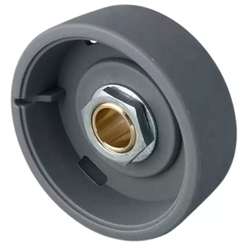 Settsu Knob Body Reinforced Polyamide Φ33 mm Diameter Gray, OKV-8033068 (Pack of 10)