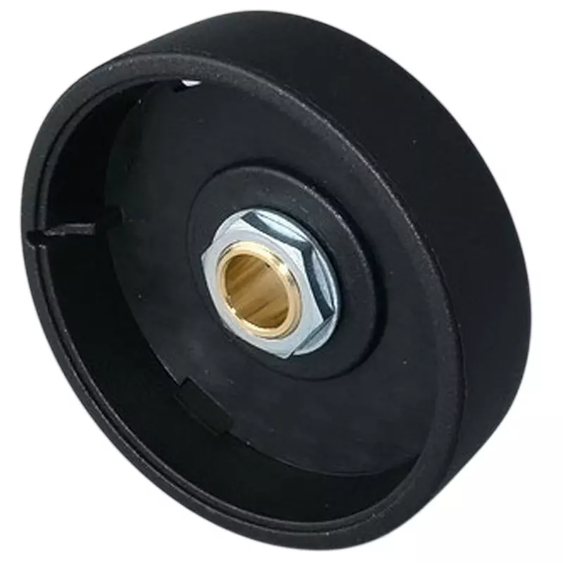 Settsu Knob Body Reinforced Polyamide Φ41 mm Diameter Black, OKV-8041069 (Pack of 10)