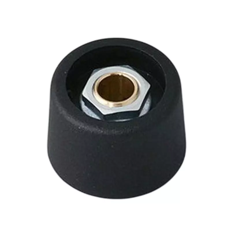 Settsu Knob Body Reinforced Polyamide Φ23 mm Diameter Black, OKS-3123069 (Pack of 10)