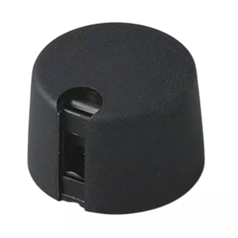 Settsu Knob Body Reinforced Polyamide Φ24 mm Diameter Black, OKU-1024069 (Pack of 10)