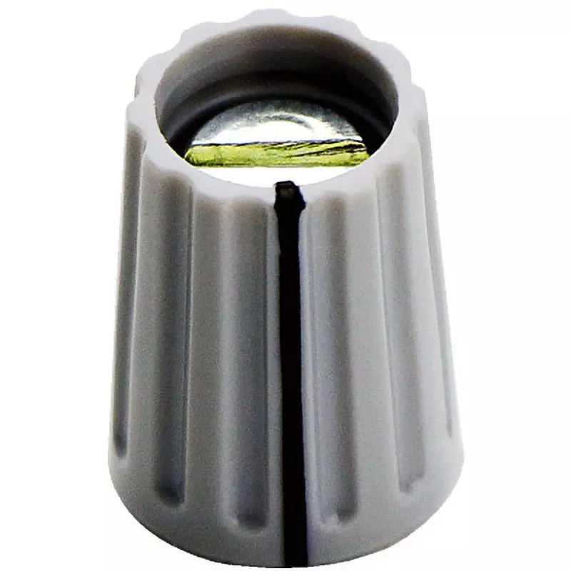 Settsu Classic Knob Polyamide 10x10 mm Gray, LM021-2210-10 (Pack of 10)