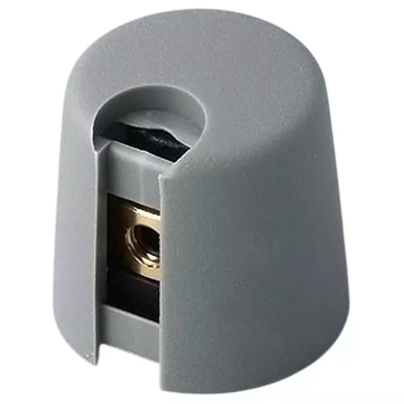 Settsu Knob Body Reinforced Polyamide Φ16 mm Diameter Gray, OKU-1016068 (Pack of 10)
