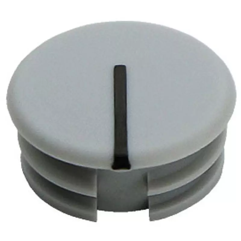 Settsu Classic Knob Polyamide 11x11 mm Gray, LM040-3615-10 (Pack of 10)