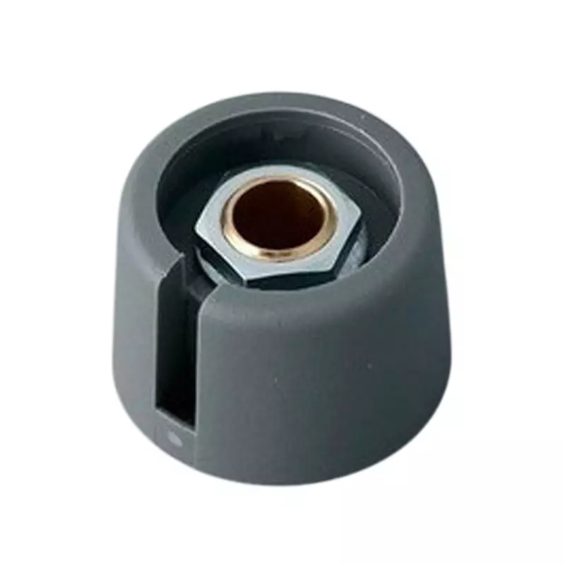 Settsu Knob Body Reinforced Polyamide Φ23 mm Diameter Gray, OKS-3023068 (Pack of 10)