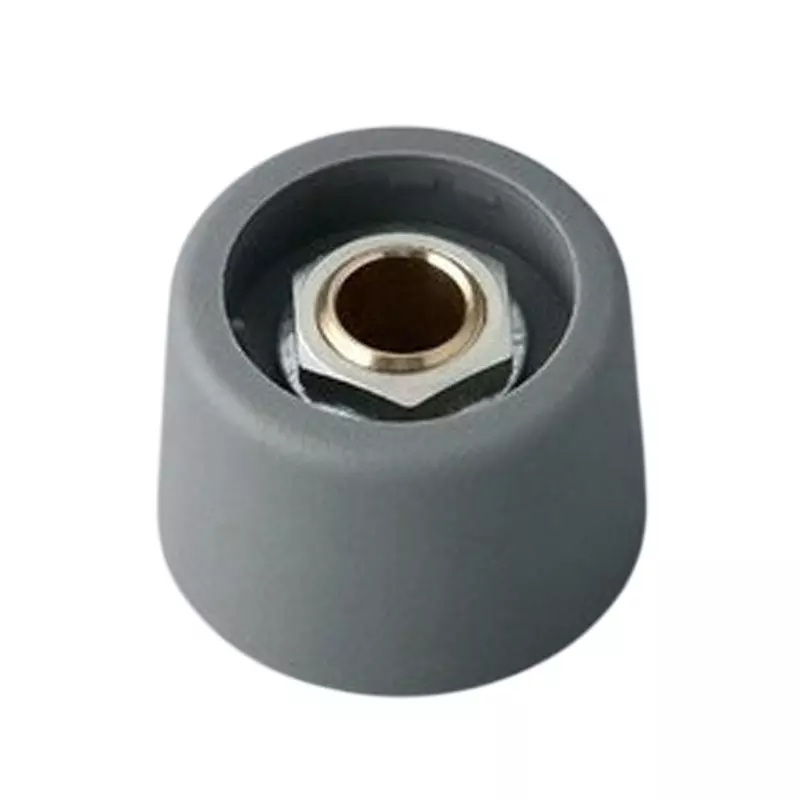 Settsu Knob Body Reinforced Polyamide Φ23 mm Diameter Gray, OKS-3123068 (Pack of 10)