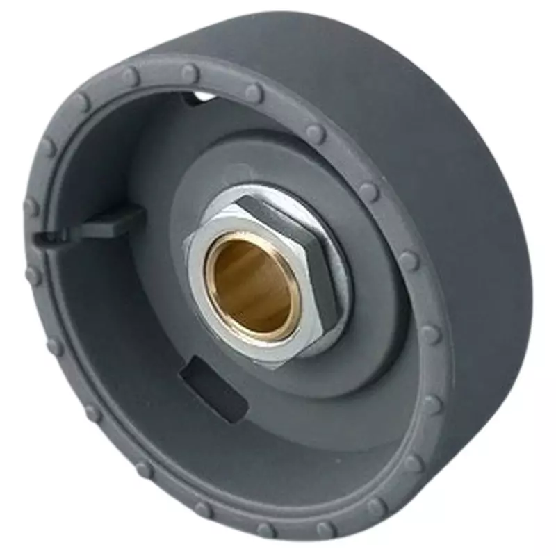 Settsu Knob Body Reinforced Polyamide Φ33 mm Diameter Gray, OKV-8133068 (Pack of 10)
