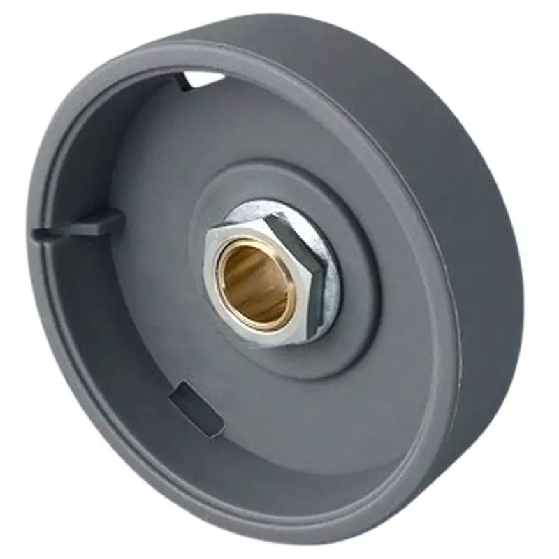 Settsu Knob Body Reinforced Polyamide Φ41 mm Diameter Gray, OKV-8041068 (Pack of 10)