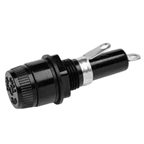 EATON Fuse Holders 5 x 20 mm Knob, BK/FTM