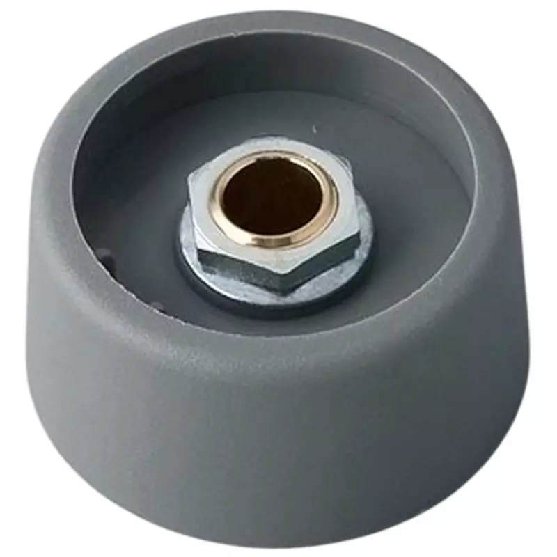 Settsu Knob Body Reinforced Polyamide Φ31 mm Diameter Gray, OKS-3131068 (Pack of 10)