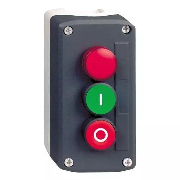 Schneider Electric Panel Mount Control Switch SPDT Illuminated 6 Amp, 996-XALD363G