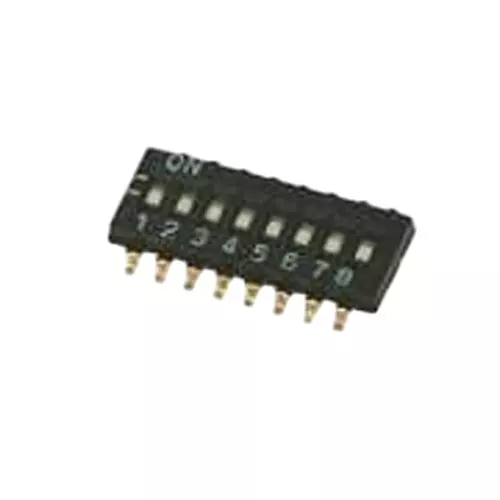 GRAYHILL DIP Switch Non-Illuminated Asm Spst 2 Positions, 97C02SRT