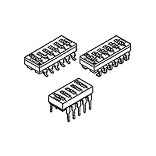 TE CONNECTIVITY DIP Switch Non-Illuminated SPST 8 Position, ADE0804