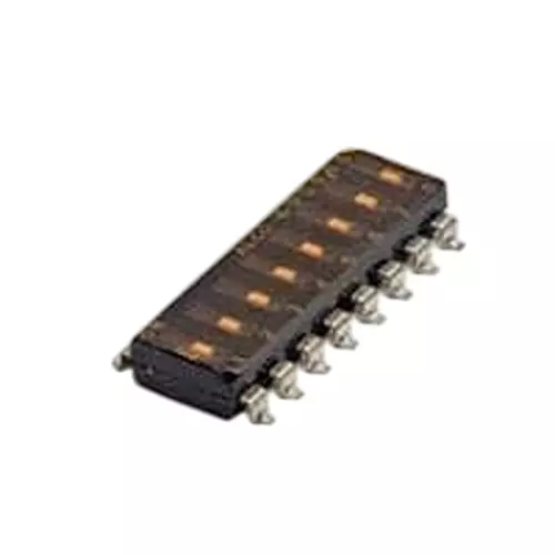 TE CONNECTIVITY DIP Switch Non-Illuminated SPST 2 Position, 1825006-3