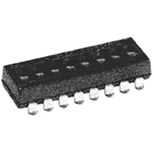 TE CONNECTIVITY DIP Switch Non-Illuminated SPST 8 Position, ADF0804