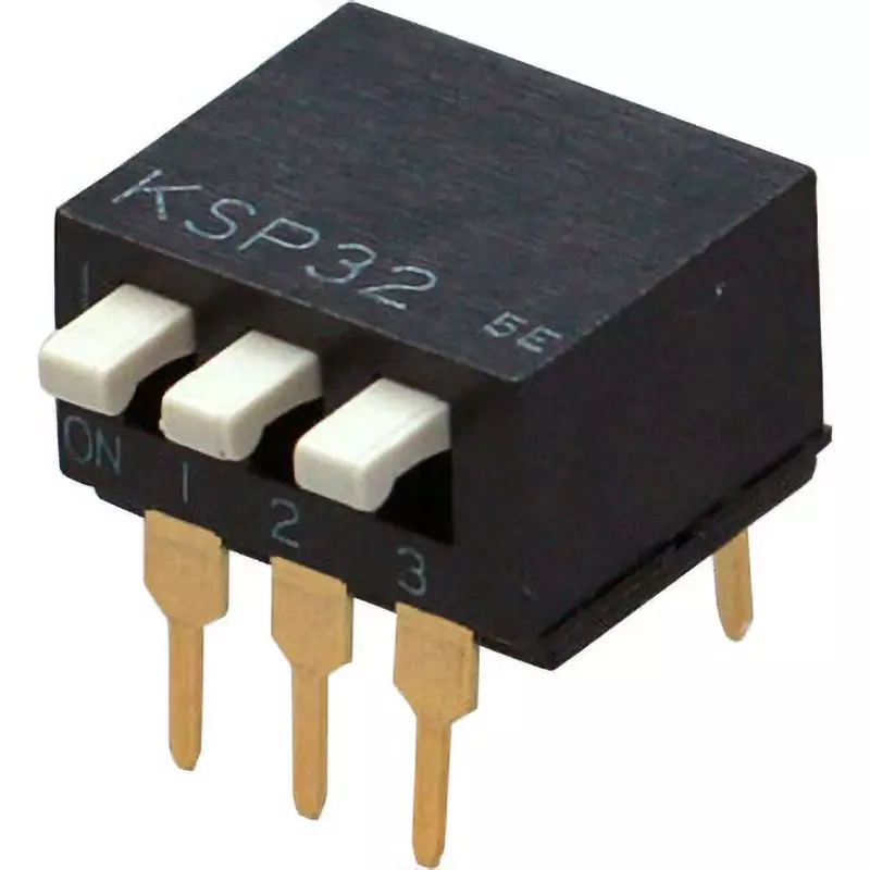Otax DIP Switch over 100 Insulation Resistance DC5 V 10 mA Rating 3 No. of Pole, KSP32
