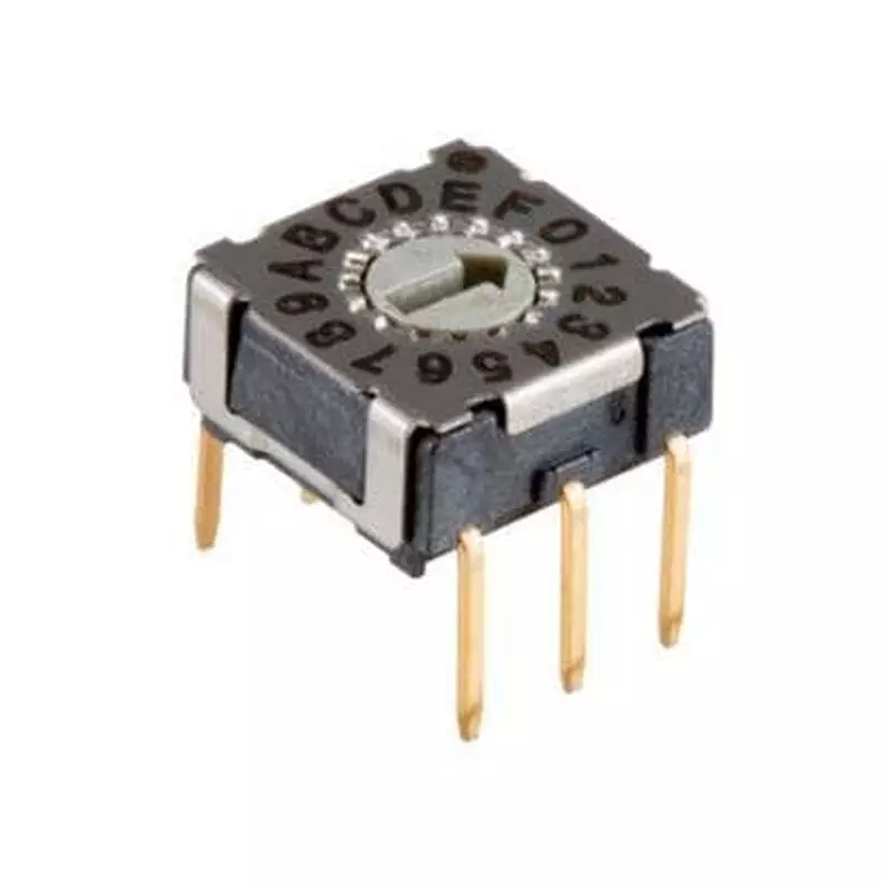 Same Sky DIP Switch Non-Illuminated 100 mA 4 Position 50 V DC, RDS-4S-7229-C-D