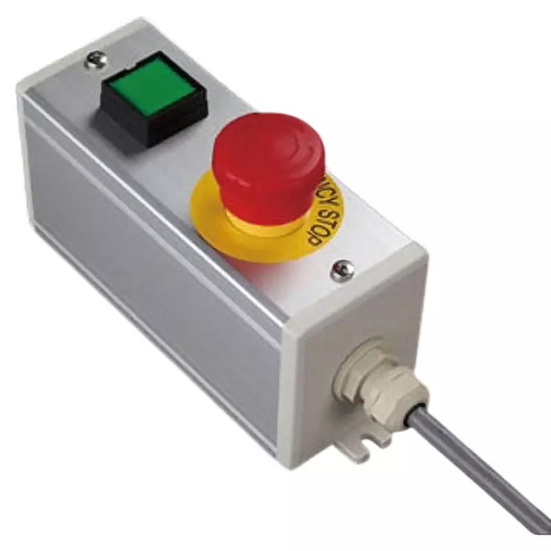 SUS D Switch (Push button) 1A, (Emergency stop) 2B1A Contact Configuration, NEC-209