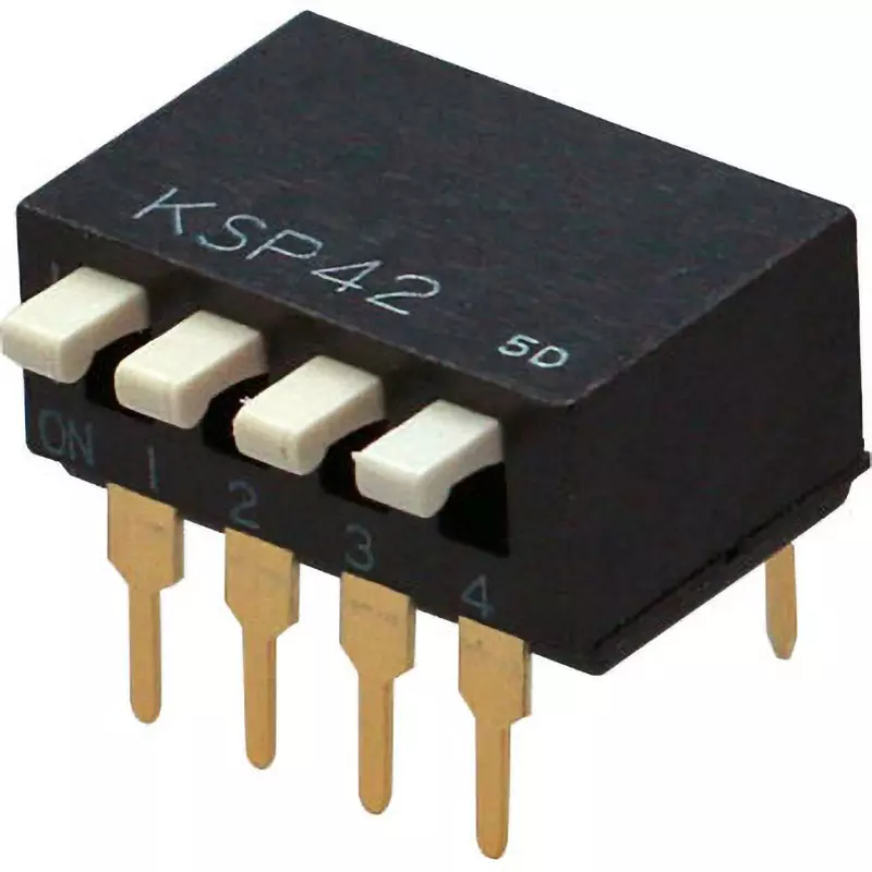 Otax DIP Switch over 100 Insulation Resistance DC5 V 10 mA Rating 4 No. of Pole, KSP42